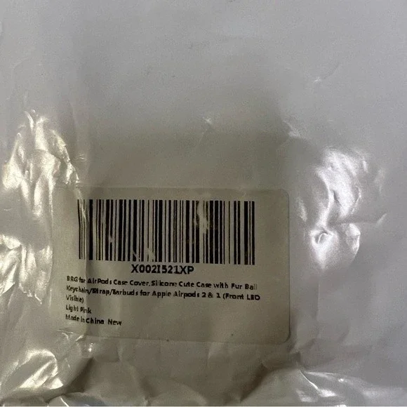 Airpods Case Airpods Cover Pink Apple AirPods Case, Strap, and Cushions - Picture 7 of 9